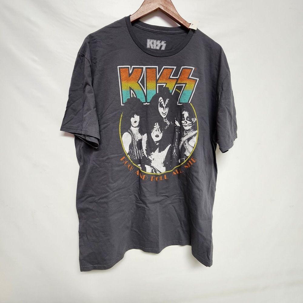 Kiss Rock N Roll All night Unisex tshirt size 2XL Never Worn